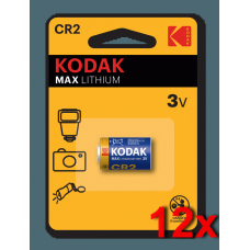 Kodak KCR2 3V lítium elem gyűjtődobozban, 12db/doboz